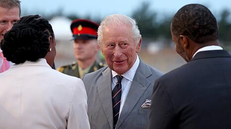 K&ouml;nig Charles III. ist nach Bermuda gereist.
