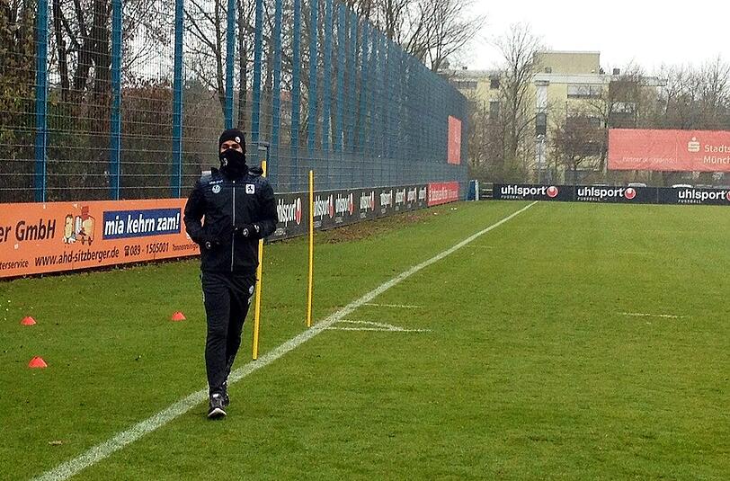 Drehte am Mittwoch einsam seine Runde: Rubin Okotie.