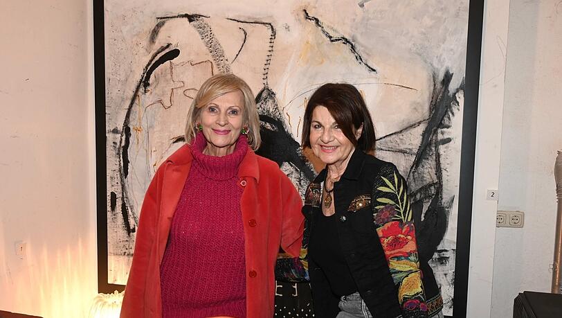 Kaiser-Ex Diana Sandmann und Otti-Ex Renate Fischer.
