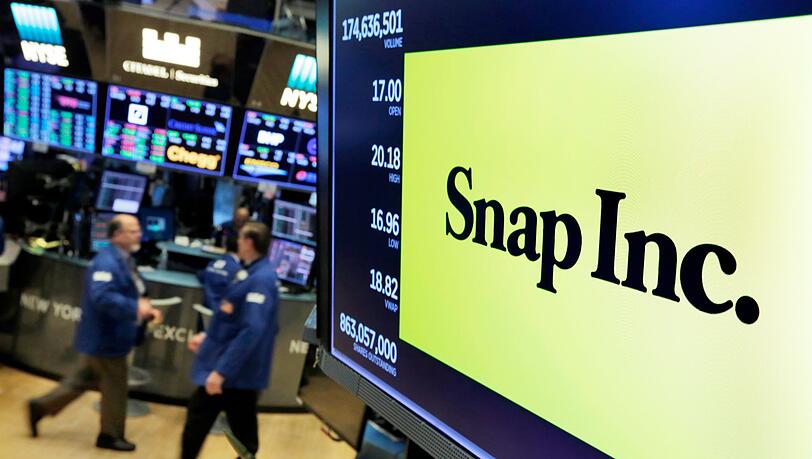 Snap macht die wirtschaftliche Unsicherheit nach dem Zoll-Rundumschlag von Donald Trump zu schaffen. (Archivbild)