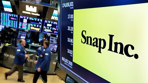 Snap macht die wirtschaftliche Unsicherheit nach dem Zoll-Rundumschlag von Donald Trump zu schaffen. (Archivbild)