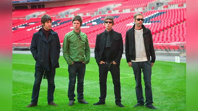 Oasis im Wembley-Stadion.