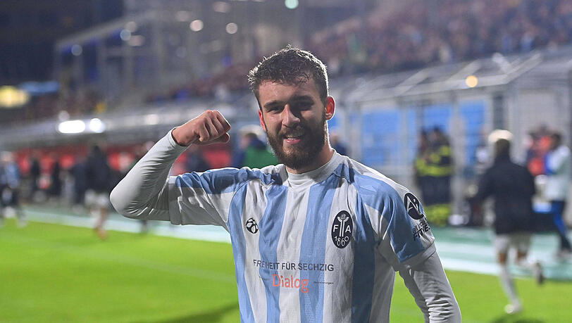 Traf traumhaft für den TSV 1860 zum 2:1 gegen Bayreuth: Eric Uhlmann. Traf traumhaft für den TSV 1860 zum 2:1 gegen Bayreuth: Eric Uhlmann.