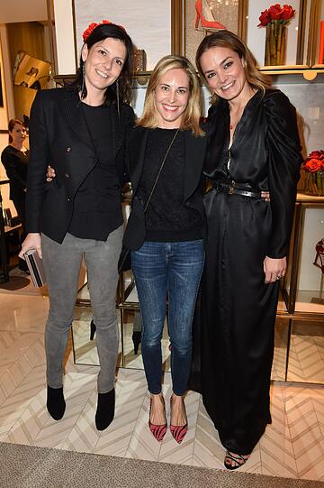 Viktoria van Wulffen, Fürstin Katalin von Wrede und Katharina Harf (v.l.)