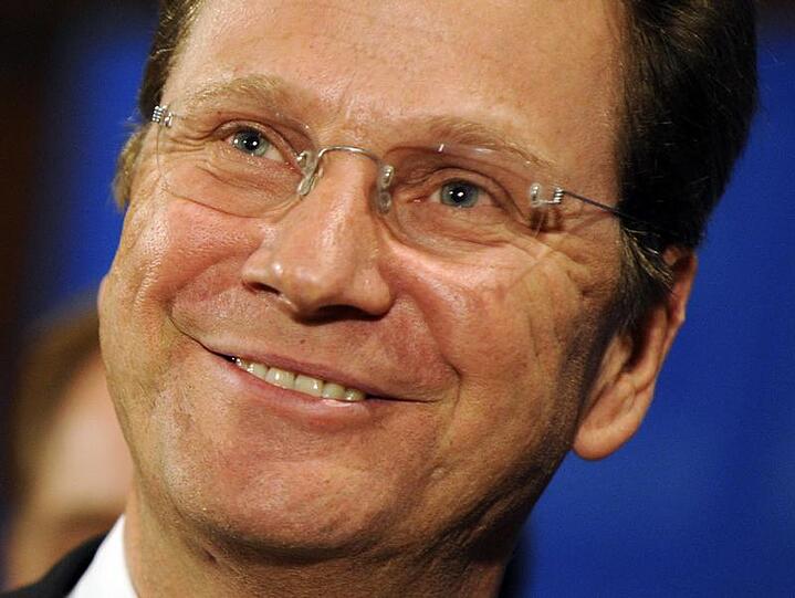 Kommt nicht: Dauerlächler Guido Westerwelle.
