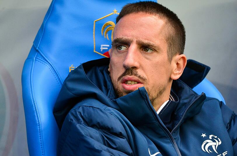 Grund zur Sorge für Frankreichs Nationalmannschaft: Franck Ribéry hat Rücken.