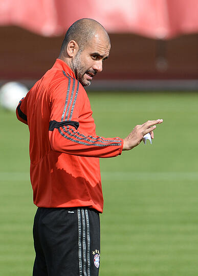 Die Bilder vom Abschlusstraining der Bayern vor dem Barca-Spiel!