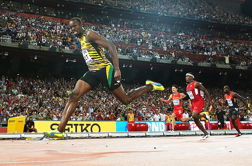 Usain Bolt nahm nicht am Endlauf teil. (Archivbild)