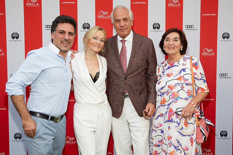 Shan Rahimkhan, Claudia Rahimkhan, Donald Hellstedt und Carin Pepper Hellstedt