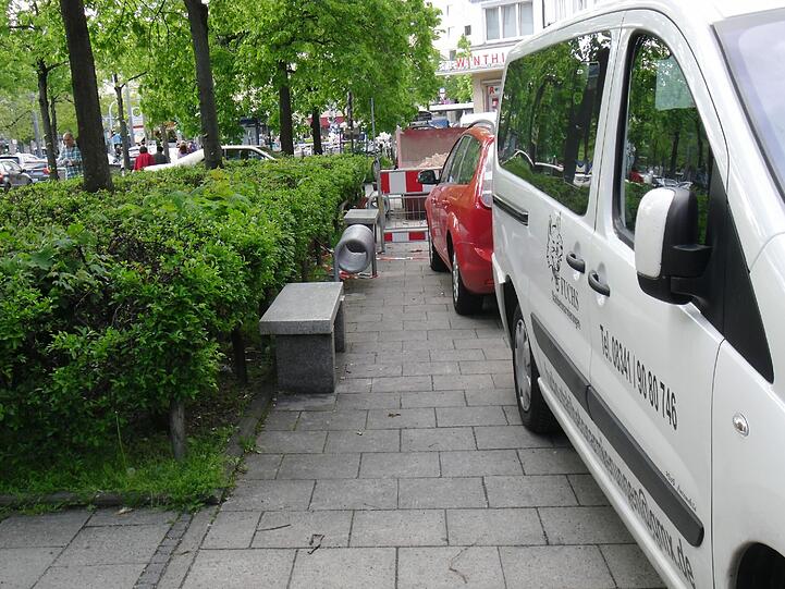 Auf dieser Bank möchte man nicht Platz nehmen.