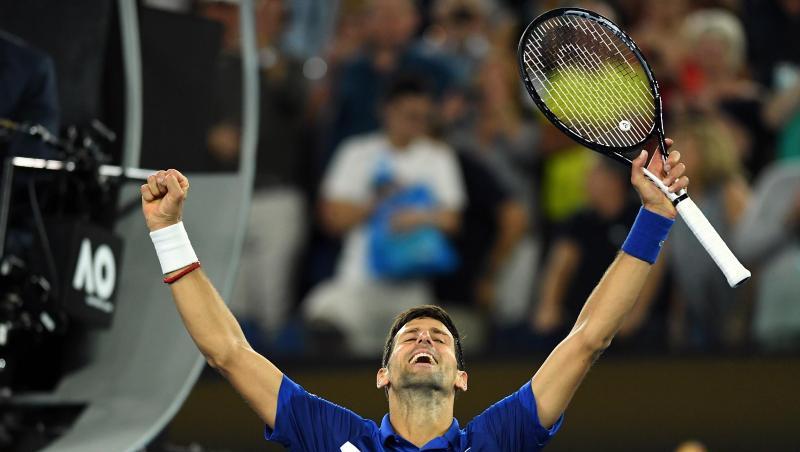 Novak Djokovic hat in Melbourne das Finale erreicht. Novak Djokovic hat in Melbourne das Finale erreicht.