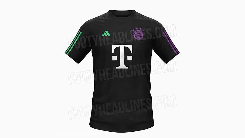 So könnte das neue Auswärtstrikot des FC Bayern aussehen. So könnte das neue Auswärtstrikot des FC Bayern aussehen.