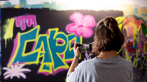 Sommerakademie für Graffiti-Kunst.