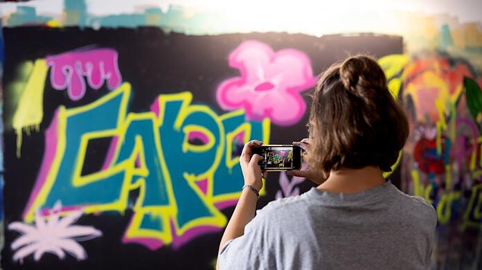 Sommerakademie für Graffiti-Kunst.