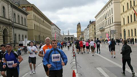 18500 Läufer gehen am Sonntag beim 27. München Marathon an den Start.