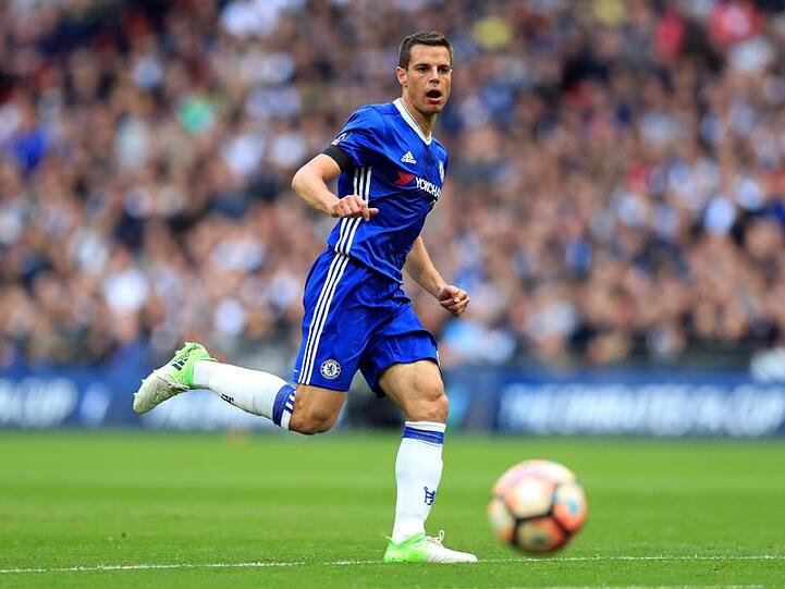 Chelseas Cesar Azpilicueta erzielte den Ausgleich bei Cardiff City.