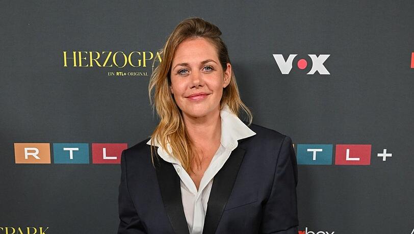 Felicitas Woll auf der Premiere von "Herzogpark" in München.