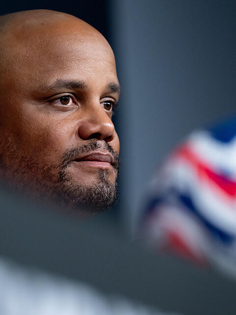 Trainer des FC Bayern: Vincent Kompany.