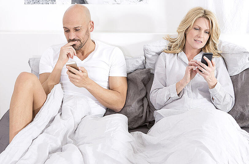 Smartphone im Schlafzimmer? Keine gute Idee!
