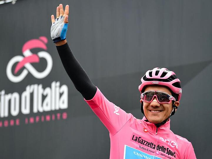 Steht kurz vor dem Gesamtsieg beim 102. Giro d'Italia: Richard Carapaz.