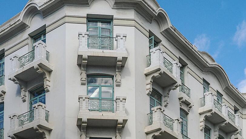 Das Hotel Majestic in Tunis. Das Hotel Majestic in Tunis.
