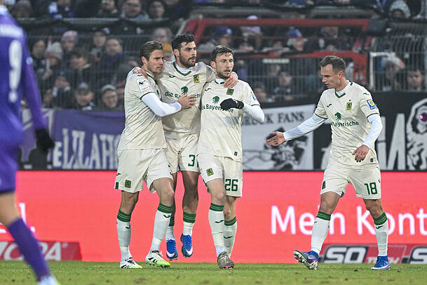 Kevin Volland erzielte in Osnabr&uuml;ck den Ausgleich f&uuml;r seine L&ouml;wen.