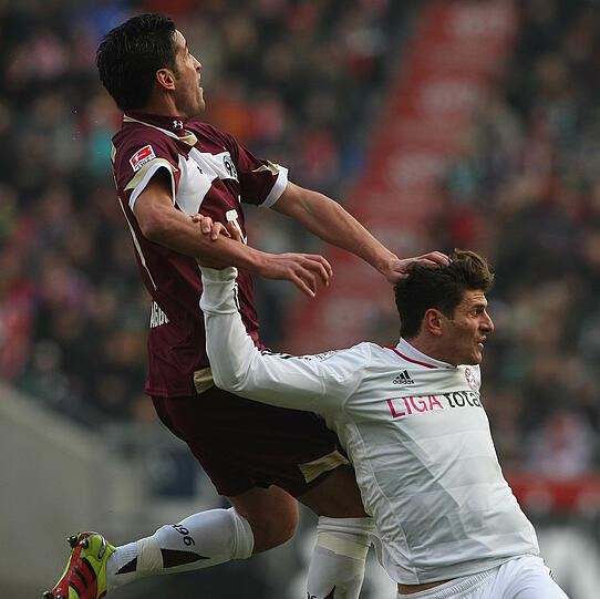 MARIO GOMEZ: Umständlich, selten Teil des Spiels. Zweiter der Lamento-Wertung hinter Robben. Note 4