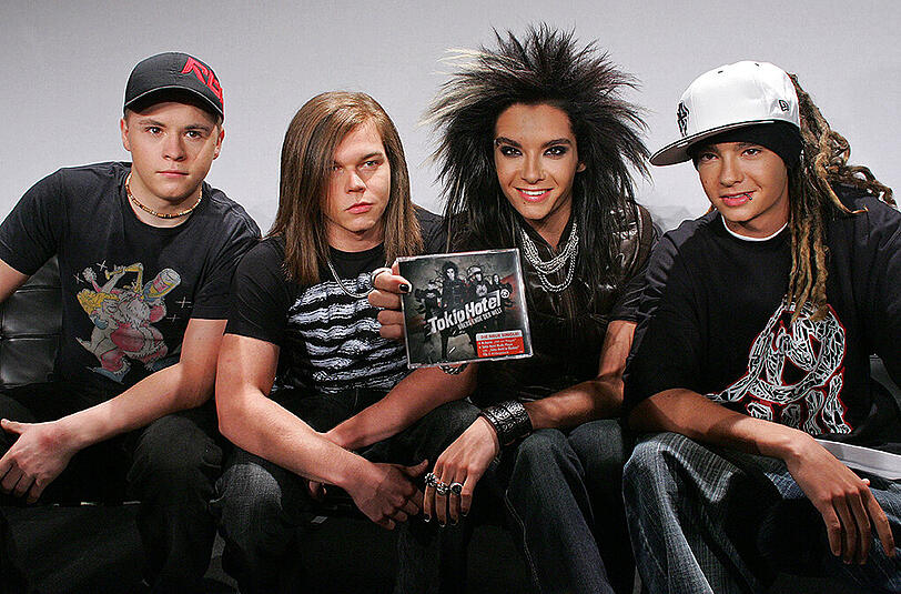 Im September 2006 auf Platz eins der Charts: Tokio Hotel mit dem Song "Der letzte Tag".