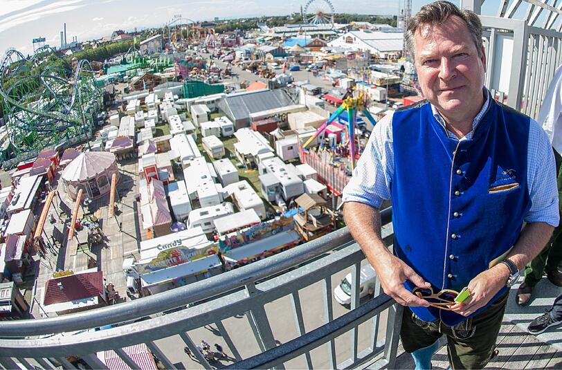 Wiesn-Chef Josef Schmid (CSU) will Zuversicht verbreiten: "Wir dürfen uns die Wiesn nicht vermiesen lassen".