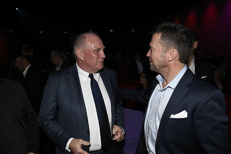Uli Hoeneß und Lothar Matthäus.