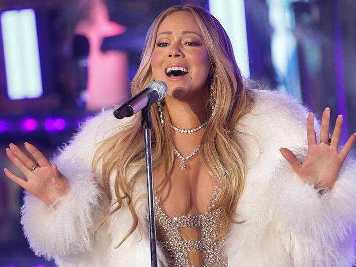 Mariah Carey rodelt gerne.