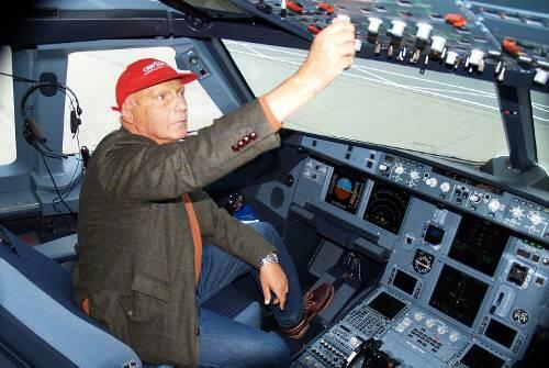 Begeisterterter Flieger: Niki Lauda.