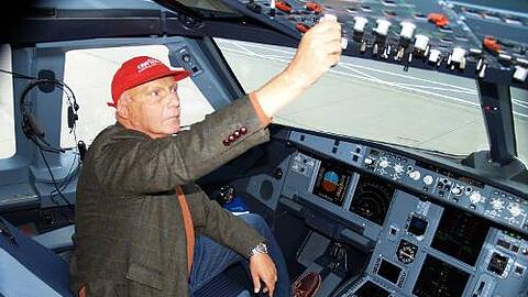 Begeisterterter Flieger: Niki Lauda.