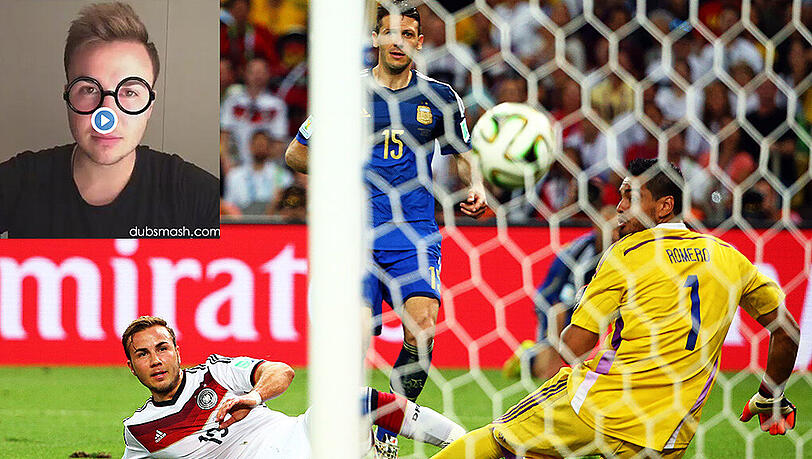 Zeigt Humor: Bayern-Star Mario Götze. Zeigt Humor: Bayern-Star Mario Götze.