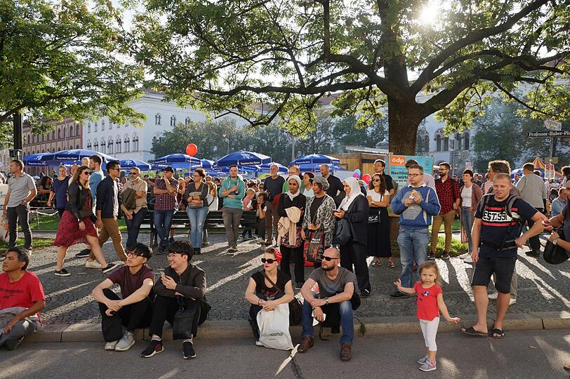 Das Streetlife-Festival, welches Green City ausrichtet, bespielt ziemlich genau 1609 Meter vom Odeonsplatz bis zum Siegestor.