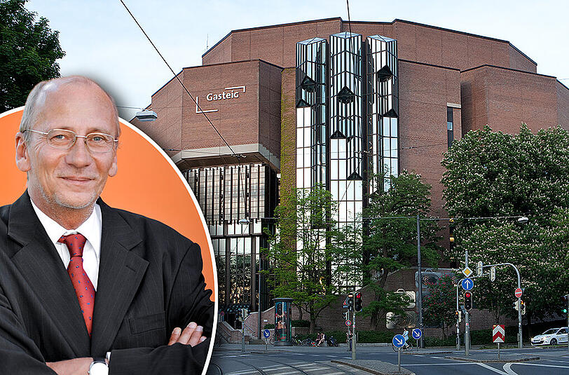 Kulturreferent Hans-Georg Küppers über den umstrittenen Kulturbunker am &bdquo;gaachen Steig&ldquo; über der Isar, der aber von weit über einer Million Menschen jährlich besucht wird: Den Gasteig.