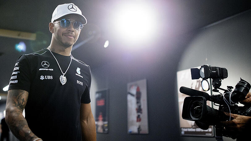Mercedes-Pilot Lewis Hamilton war am Freitag in beiden Trainingseinheiten der Schnellste.