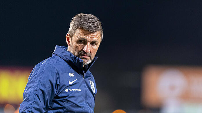 Michael Köllner musste mit den Löwen in Lübeck den nächsten Dämpfer im Aufstiegsrennen hinnehmen.