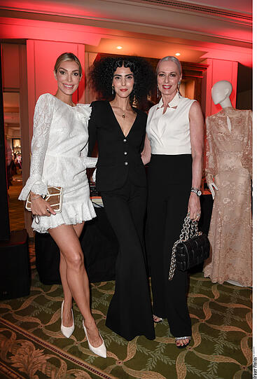 Annika Gassner, Zoe Helali und Petra van Bremen.