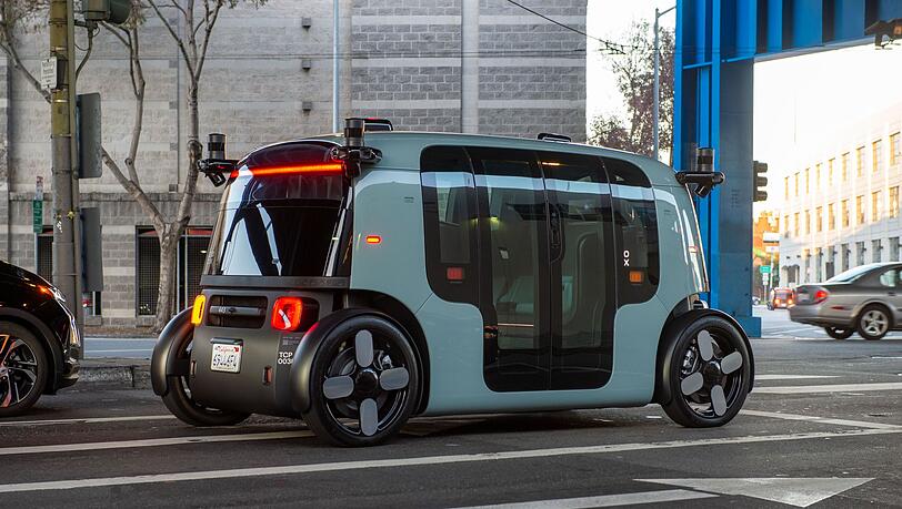 Die Wagen von Zoox haben weder Lenkrand, noch Pedale.