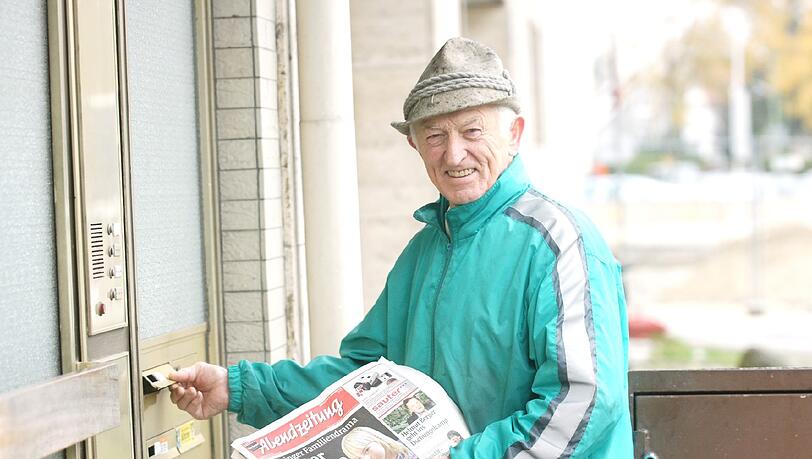 80 Jahre alt und fit wie ein Turnschuh: Alfons Schütz. 80 Jahre alt und fit wie ein Turnschuh: Alfons Schütz.