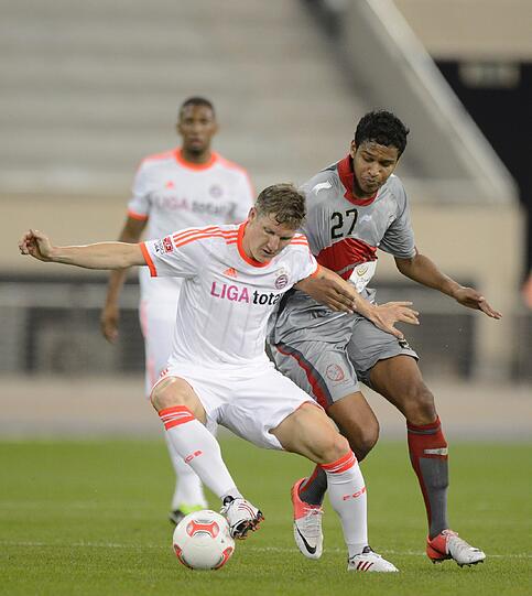 Der FC Bayern am vierten Trainingstag in Doha.