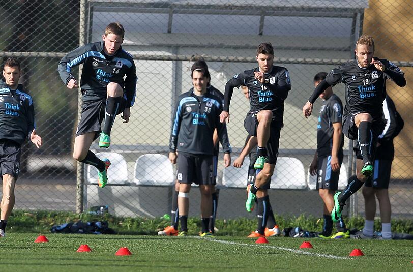 Die Bilder von der Vormittagseinheit am zweiten Tag des Trainingslagers.