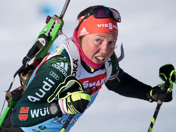 Deutschlands Topbiathletin: Laura Dahlmeier.