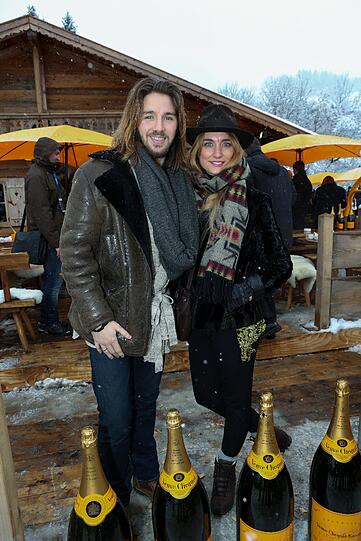 Gil Ofarim mit Freundin Verena Brock.