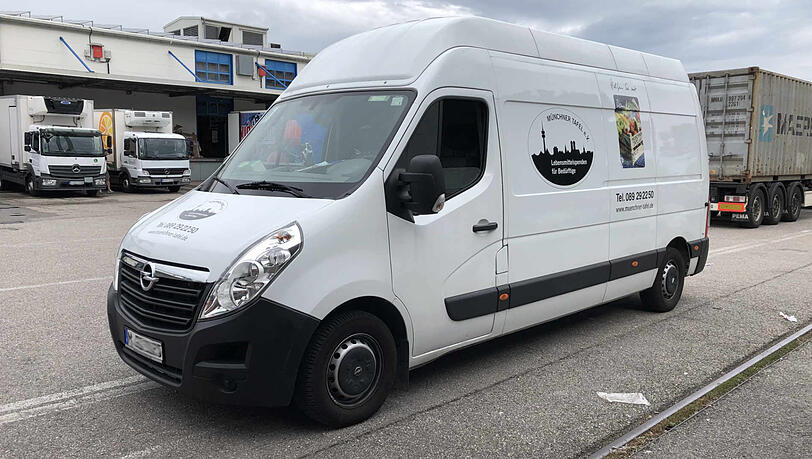 Die Flotte der Münchner Tafel umfasst mittlerweile 18 Transporter. Die Flotte der Münchner Tafel umfasst mittlerweile 18 Transporter.
