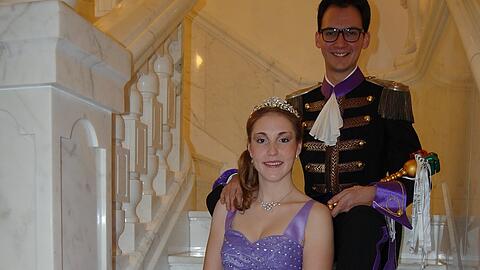 Das Laimer Prinzenpaar: Rebecca I. und Sebastian I.