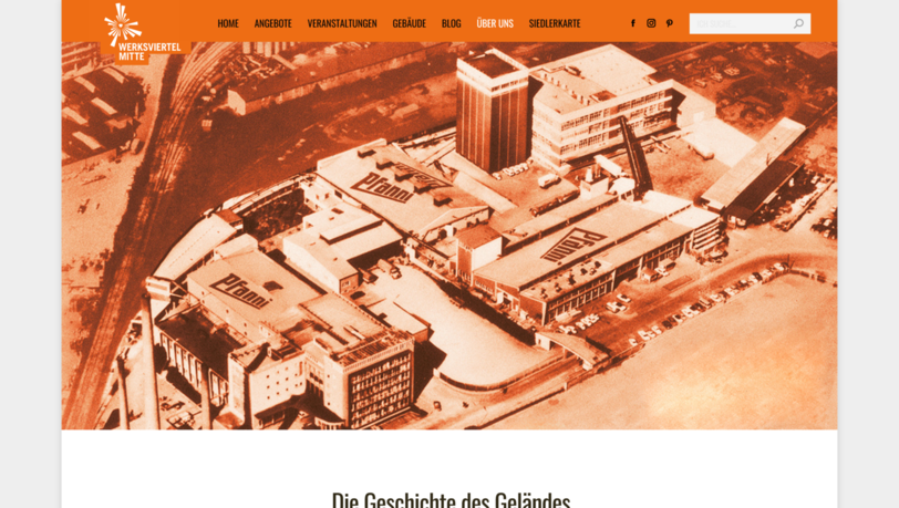 Die Pfanni-Werke (gegründet 1949) aus der Luft. Das Foto stammt von 1966. Namen von Straßen und Plätzen erinnern heute noch an die Geschichte. Die Pfanni-Werke (gegründet 1949) aus der Luft. Das Foto stammt von 1966. Namen von Straßen und Plätzen erinnern heute noch an die Geschichte.