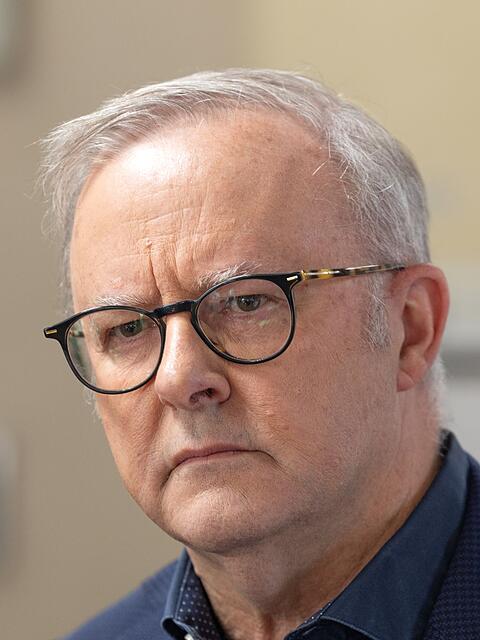 Premierminister Albanese reagierte entsetzt auf den Vorfall in Melbourne.