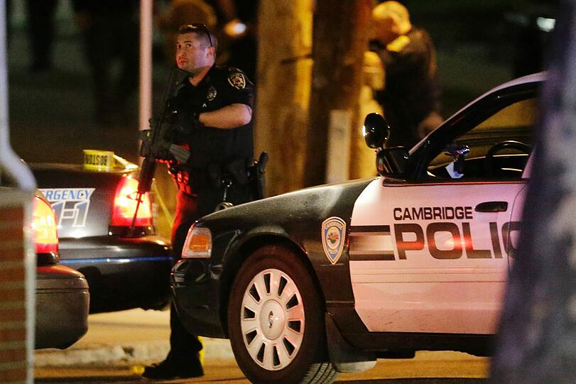 Bilder vom Polizeieinsatz in Watertown